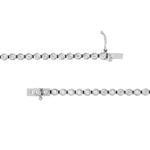 Bezel Set Diamond Tennis Bracelet (1-1/2tcw)