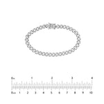 Diamond Curb Link Bracelet (1-7/8tcw)