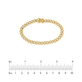 Diamond Curb Link Bracelet (1-7/8tcw)