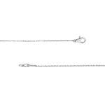 Bezel Set 3 Stone Graduated Necklace