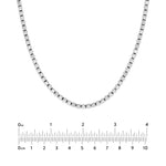 Large Bezel Set Diamond Necklace (7tcw)