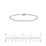 Diamond 3-Prong Tennis Bracelet (1-5/8tcw)