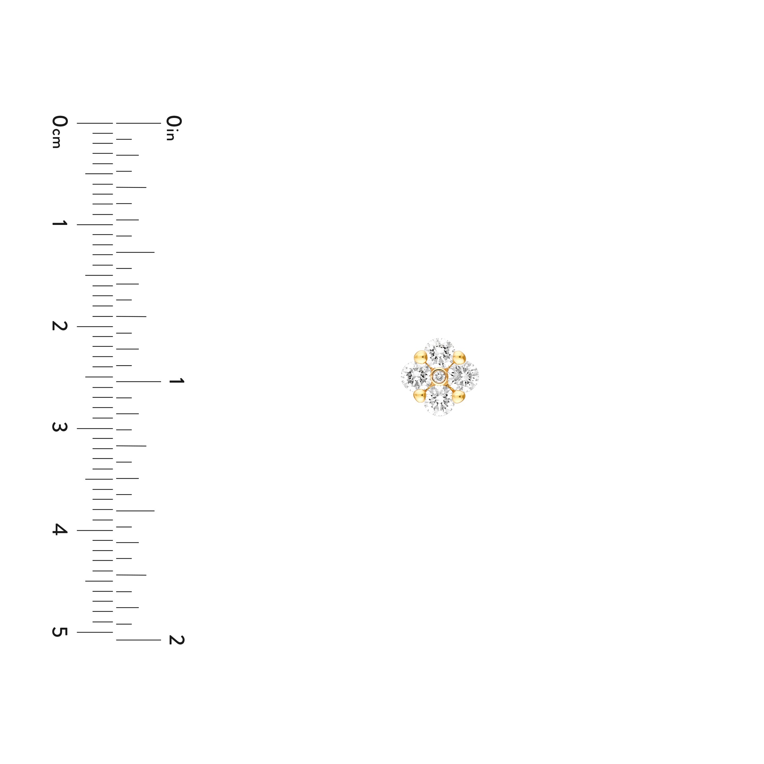 7/8tcw Diamond Stud Earrings