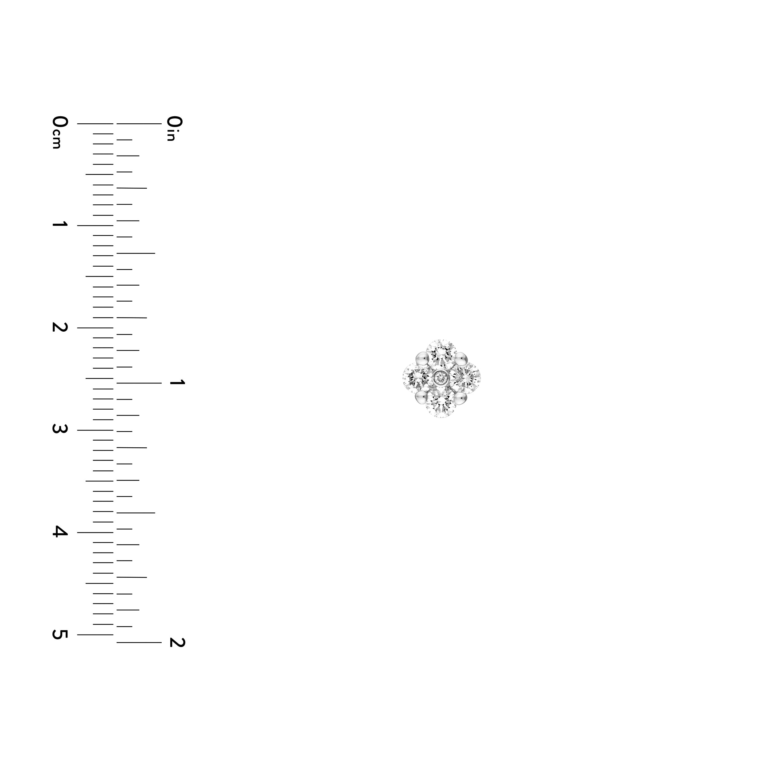 7/8tcw Diamond Stud Earrings