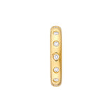 1/2tcw Round Diamond Straight Band Ring