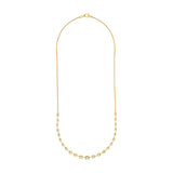 2-1/2tcw Diamond Assending Stone Necklace