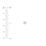 1/2tcw Round Diamond Martini Bezel Stud Earrings