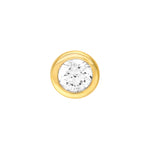 3/8tcw Round Diamond Martini Stud Earrings