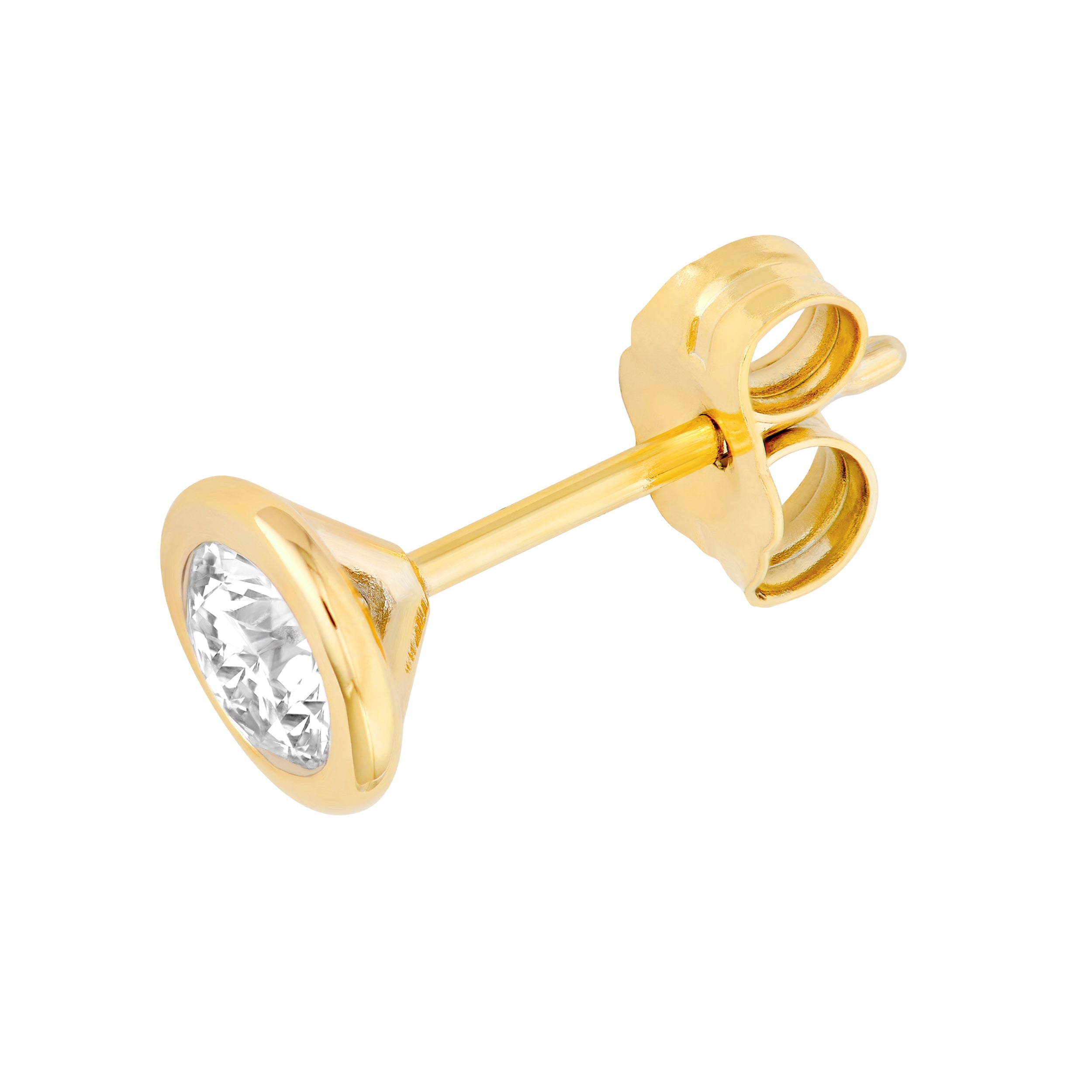 3/8tcw Round Diamond Martini Stud Earrings