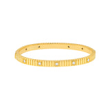 Diamond Fluted Bangle (1/2tcw)