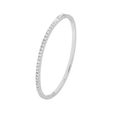 Diamond Half Bangle Bracelet (1-3/8tcw)