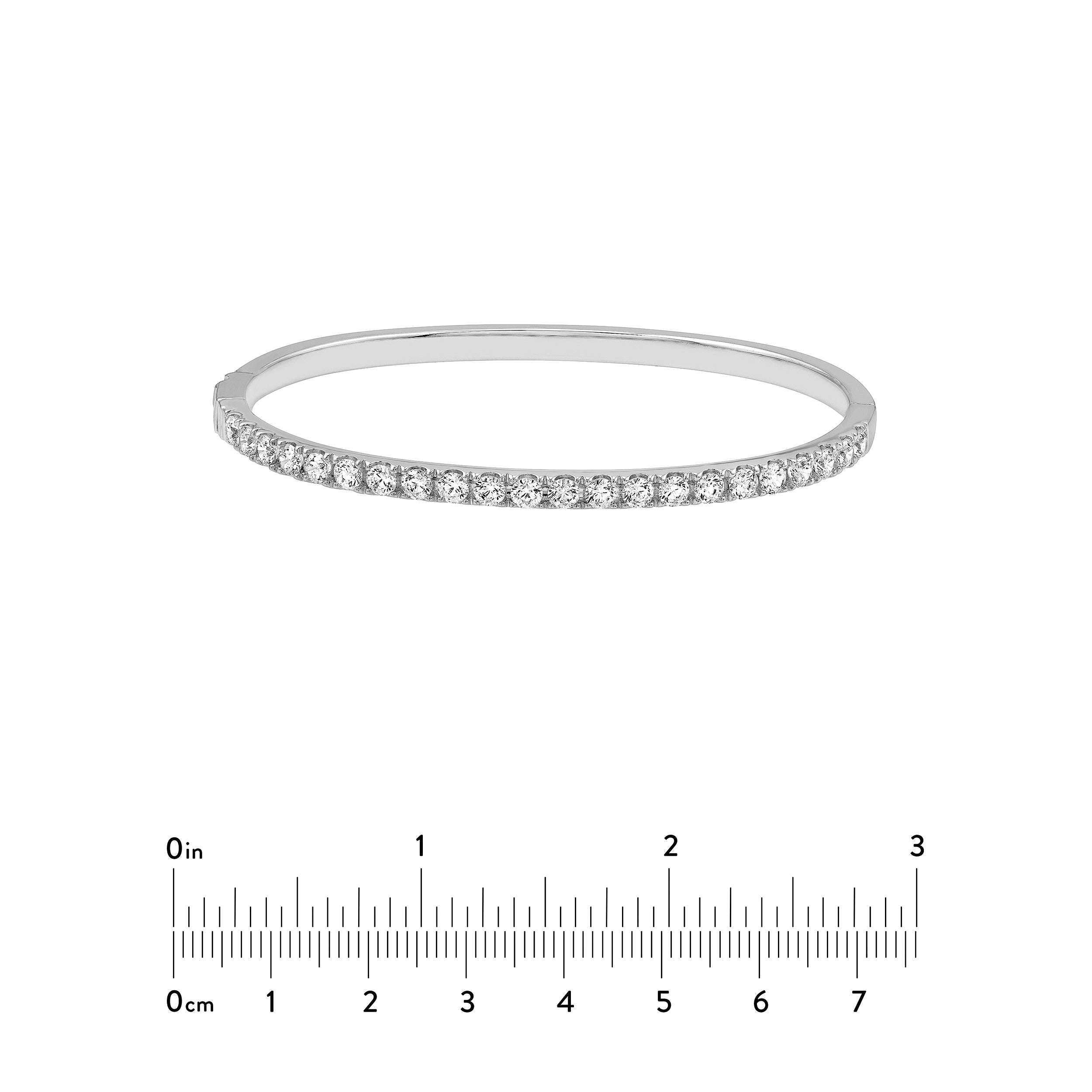 Diamond Bangle Bracelet (2-5/8tcw)
