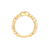 Alternating Puffy Hearts Ring