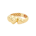 Triple Hearts Ring