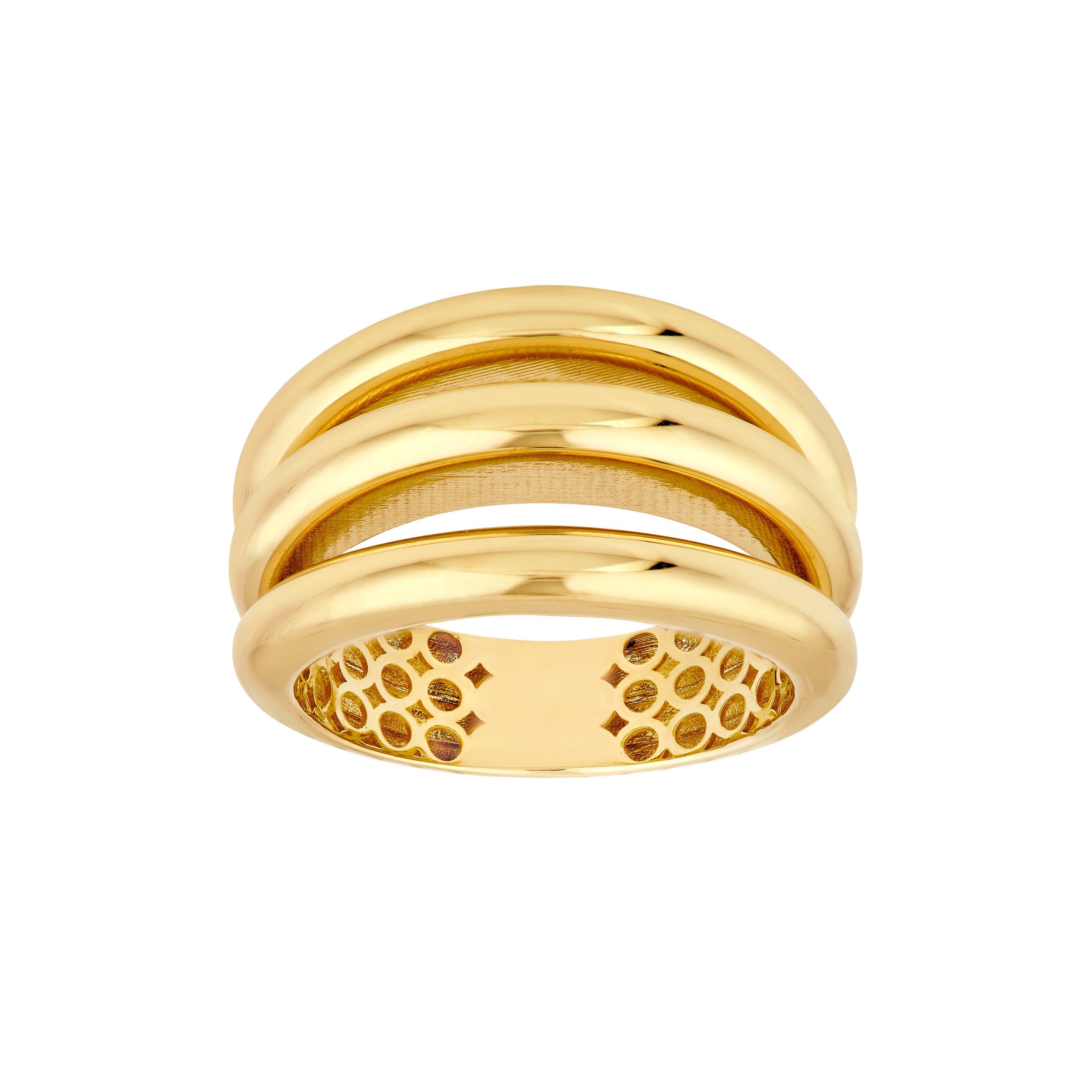 3 Row Cuff Ring