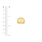 5 Row Cuff Ring