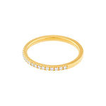 1/6ct Diamond Half Eternity Band