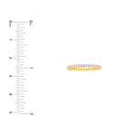 1/6ct Diamond Half Eternity Band
