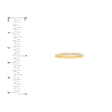 1/6ct Diamond Half Eternity Band