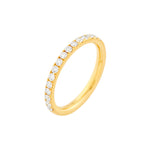 1/4ct Diamond Half Eternity Band