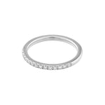 3/8tcw Diamond Half Eternity Band