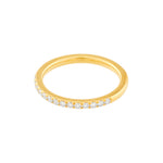 3/8tcw Diamond Half Eternity Band