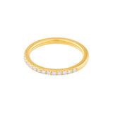 3/8tcw Diamond Half Eternity Band