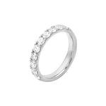 1ct Diamond Half Eternity Band