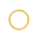 1ct Diamond Half Eternity Band