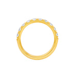 1ct Diamond Half Eternity Band