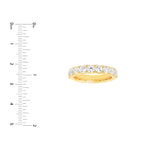 1-1/2ct Diamond Half Eternity Band