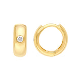 11mm Diamond Mini Hoops