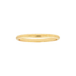 Ribbed Band Ring