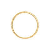 Ribbed Band Ring