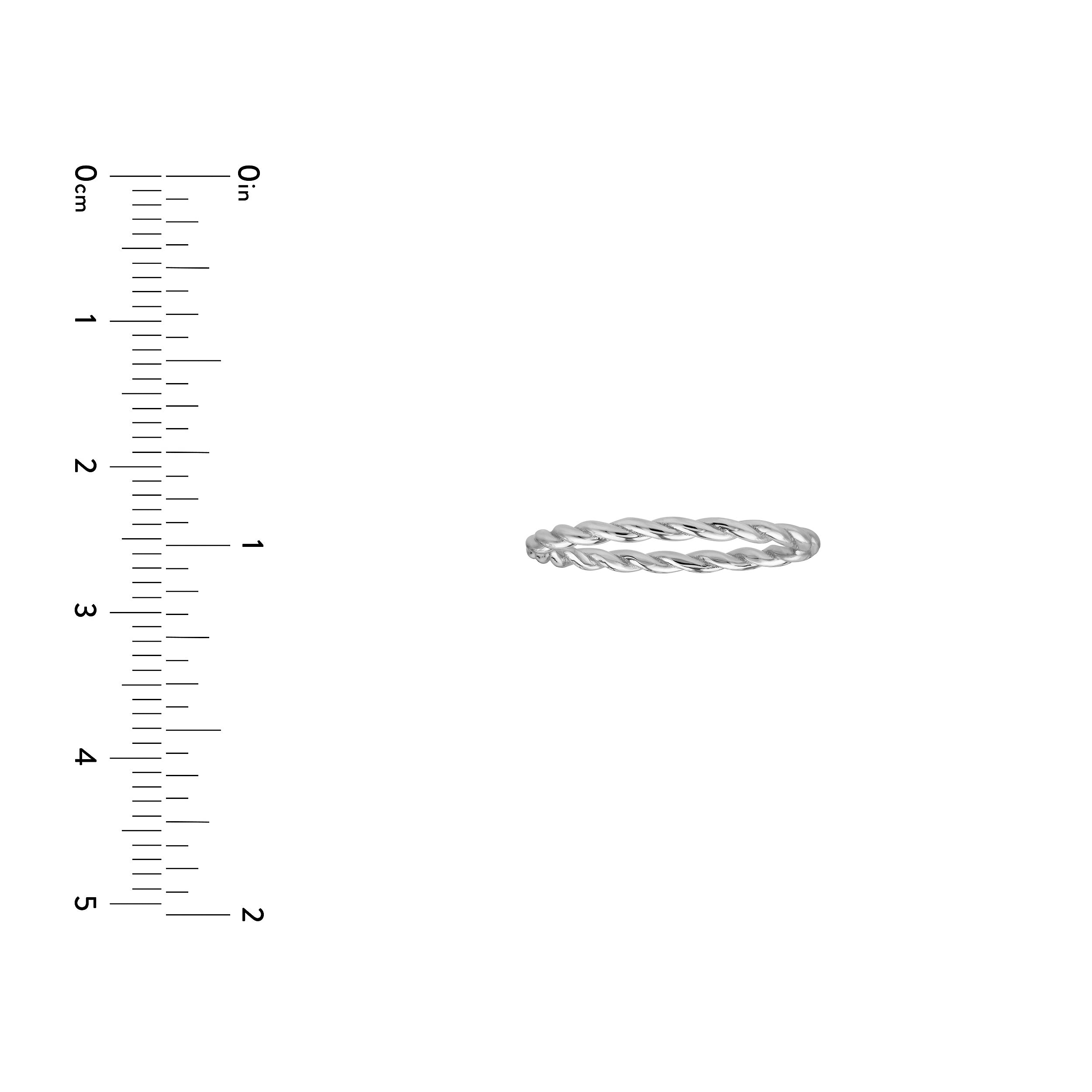 Twisted Rope Band Ring