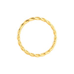 Twisted Rope Band Ring