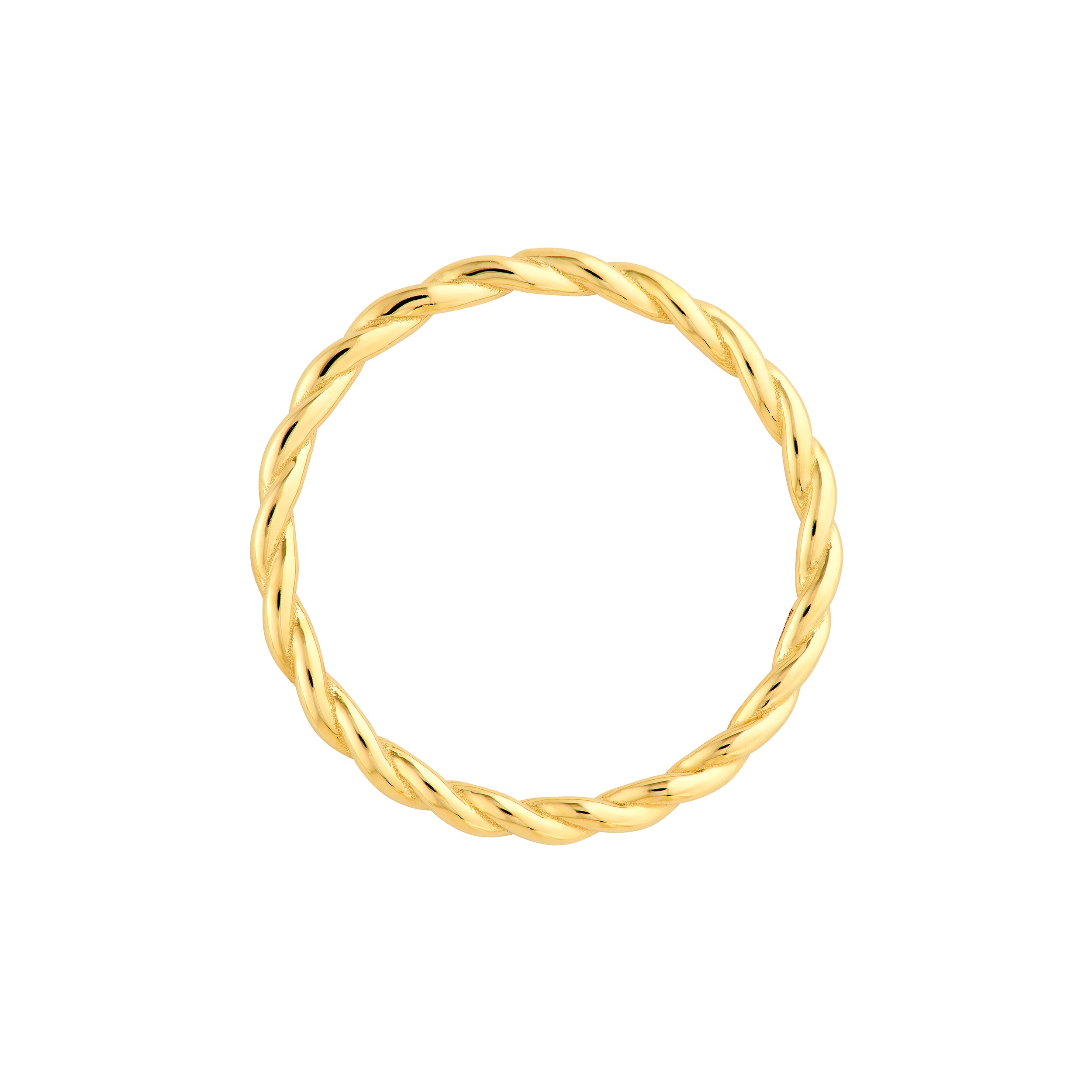 Twisted Rope Band Ring