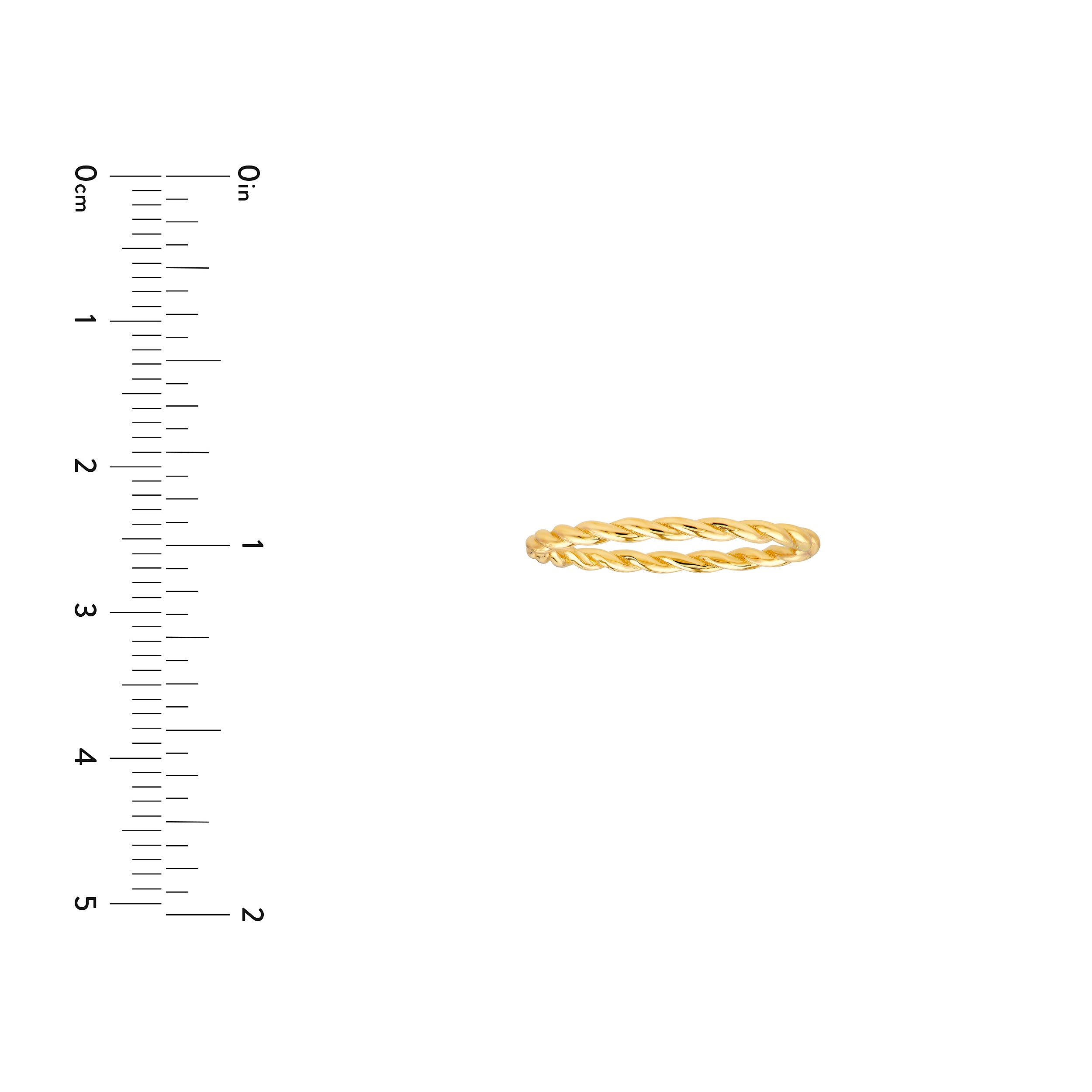Twisted Rope Band Ring