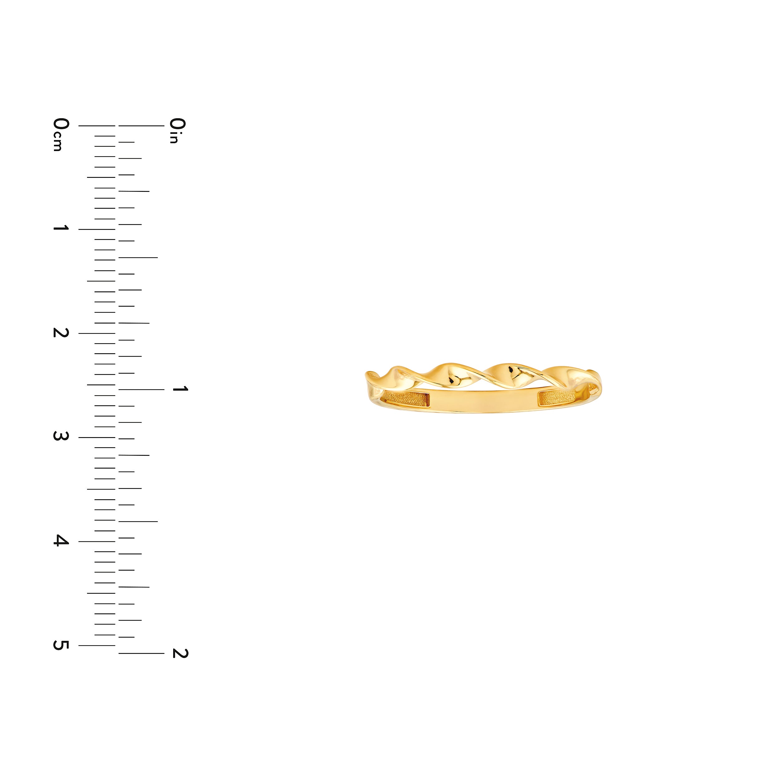 Twisted Band Ring