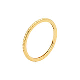 Facet Cut Out Band Ring