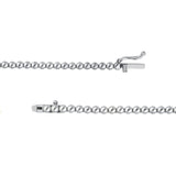 4-5/8tcw Diamond Halfway Tennis Necklace