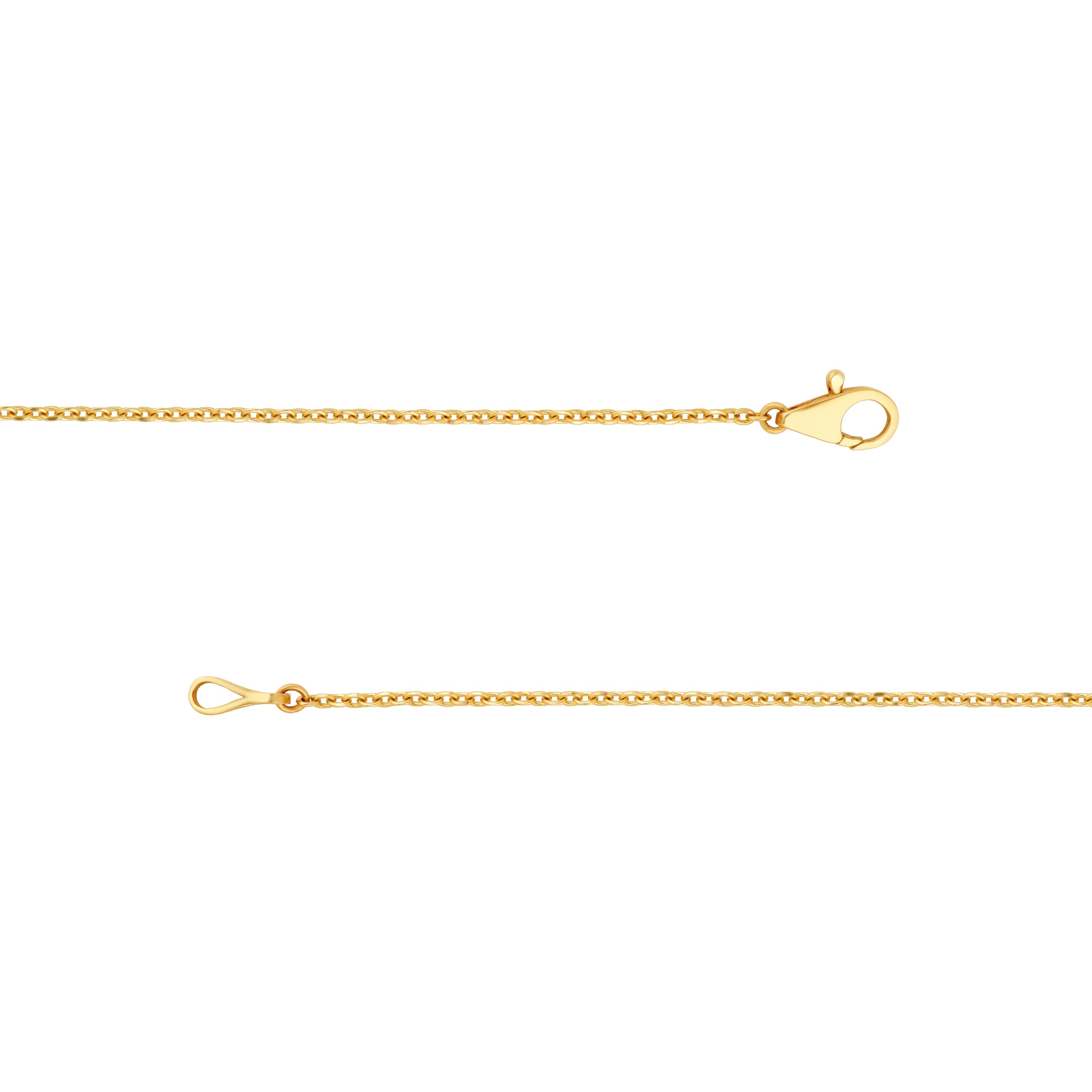 Round Ascending Diamond Necklace (1tcw)