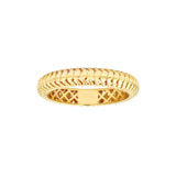 Snake Textured Band Ring