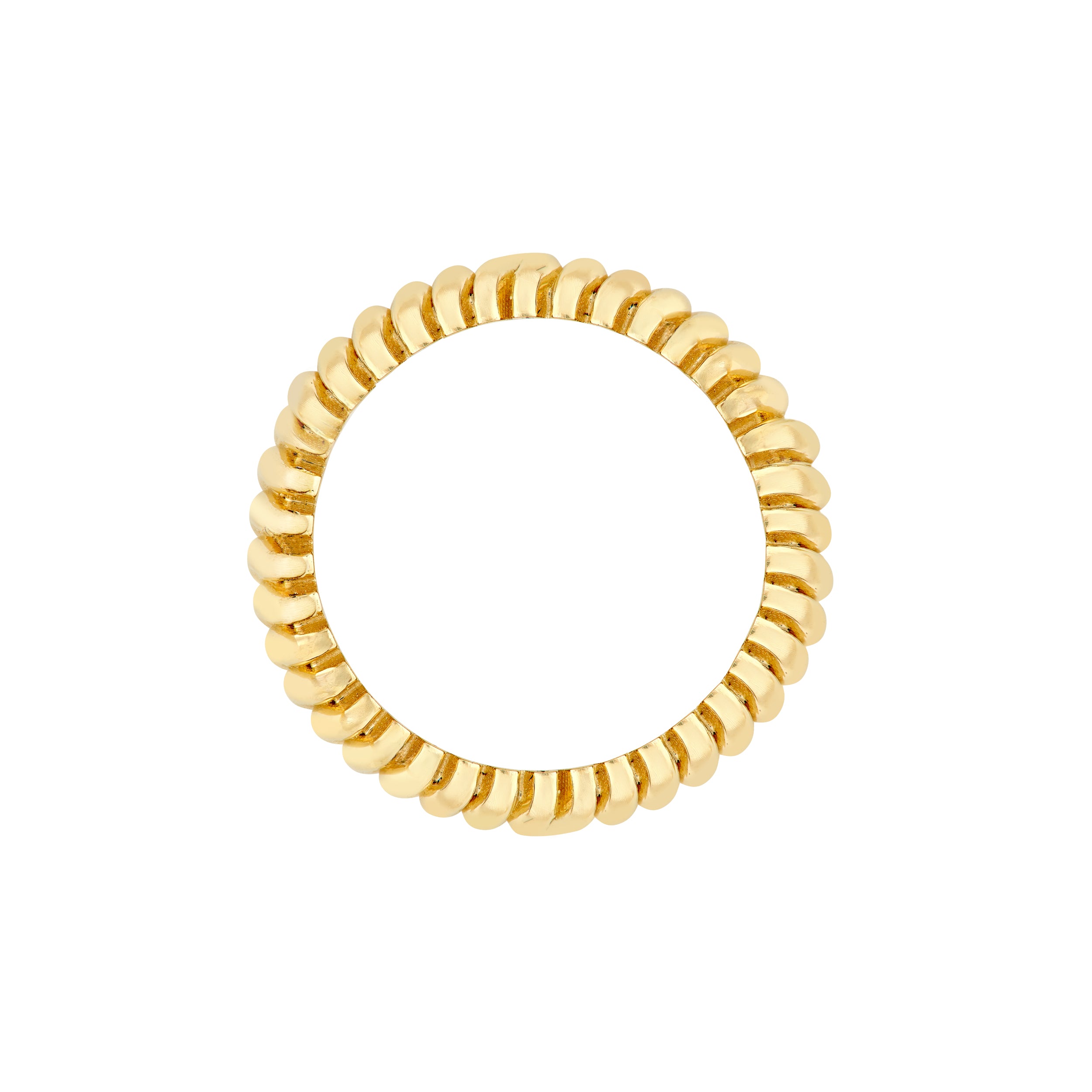 Wavy Design Band Ring