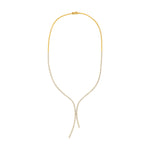 Round 4-7/8tcw Diamond Lariat Necklace