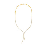 Round 4-7/8tcw Diamond Lariat Necklace