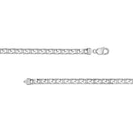 7.30mm Sterling Silver D/C Mariner Chain