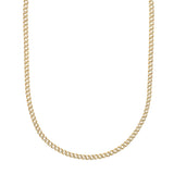 4tcw Diamond Curb Necklace