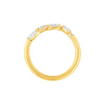 Round Diamond Blossom Band
