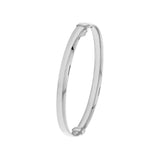 6mm Flat Oval Tube Bangle
